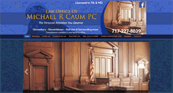 Desktop Screenshot of caumlaw.com